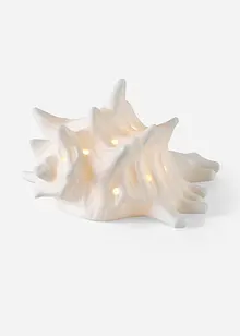 Prydnadsföremål med LED-belysning snäcka, bonprix