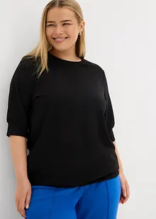 Sweatshirt med ledig skärning, bonprix