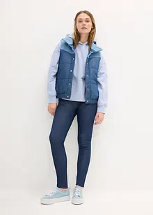Mysiga termoleggings med jeanslook, bonprix