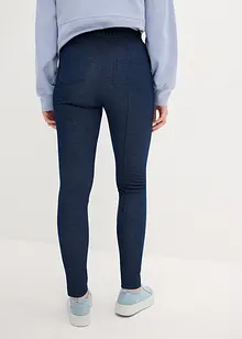 Mysiga termoleggings med jeanslook, bonprix