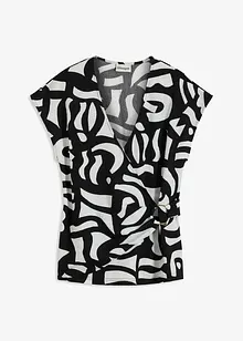 Mönstrad topp, bonprix