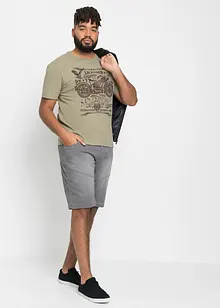 T-shirt med tryck, bonprix
