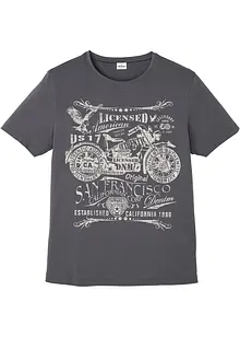 T-shirt med tryck, bonprix