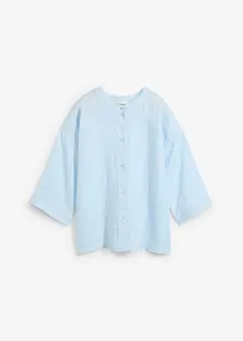 Oversizeblus i rent linne, bonprix