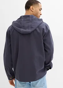 Skjortjacka med luva, bonprix