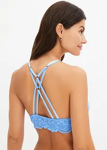 Formpressad BH med framknäppning och spets, bonprix