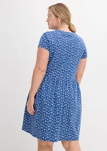 Jerseyklänning i ren bomull, bonprix
