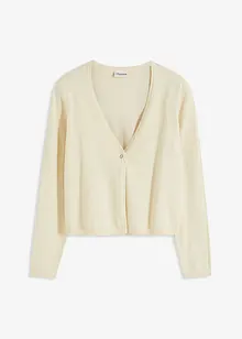 Kort cardigan med bomull, bonprix