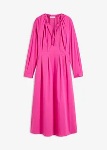 Klänning i maxilängd, av poplin, bonprix