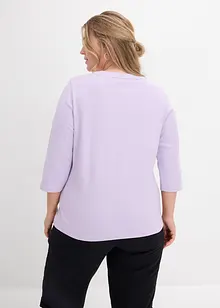 T-shirt av tjock ekologisk bomull, bonprix