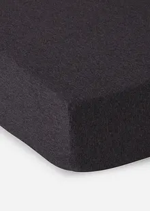 Dra på-lakan i melerad jersey, bonprix