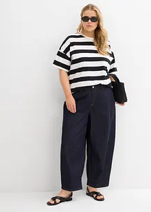 Balloon Jeans Mid Waist Super Soft, cropped, bonprix