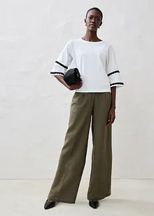 T-shirt med siden, bonprix