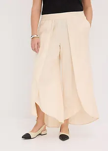 Byxa i kortare modell med slits, bonprix