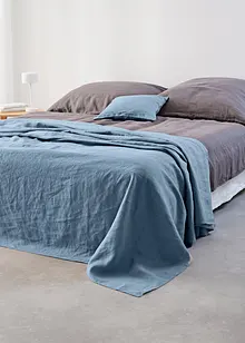 Lättmatchat överkast i finaste linne, bonprix