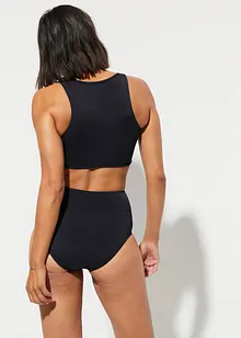 Bikini med BH-topp och omlottlook (2 delar), bonprix