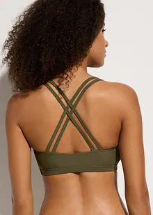 BH-bikinitopp med korsade axelband, bonprix