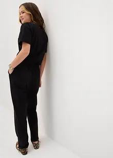 Jerseyjumpsuit med ekologisk bomull för barn, bonprix