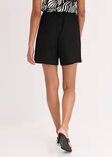 Jerseyshorts av lätt kräpp, bonprix