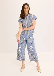 Jerseybyxa med paisleymönster, bonprix