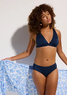 Bikini (2 delar) i glansigt material, bonprix