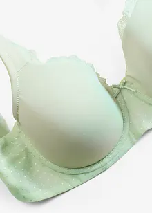 Formpressad BH med vadderade axelband, bonprix