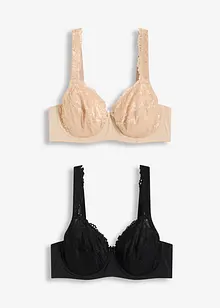 BH med bygel (2-pack), bonprix
