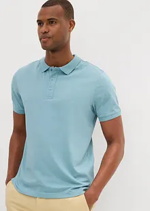 Pikétröja i jersey av ekologisk bomull (2-pack), bonprix