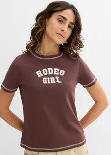 T-shirt av ren ekologisk bomull, bonprix