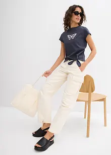 T-shirt i ren ekologisk bomull, bonprix