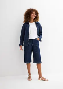 Jeansshorts Mid Waist, Low Stretch, bonprix