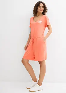 Jumpsuit av viskosmix med vackert fall, bonprix