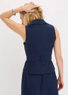 Väst med skärp, bonprix