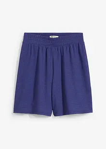 Dra på-shorts av kräpp, bonprix