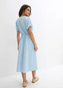 Klänning i luftig muslin, bonprix