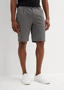 Stretchiga bermudas med gubbveck, Regular Fit, bonprix