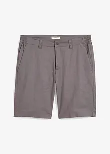 Bermudas i chinosmodell med linne, Regular Fit, bonprix