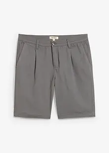 Stretchiga bermudas med gubbveck, Regular Fit, bonprix