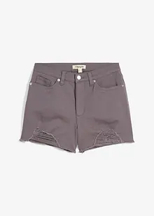 Twillshorts med hög midja, bonprix