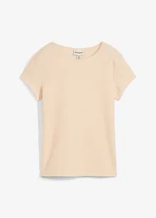 T-shirt i kräppat material med struktur, bonprix