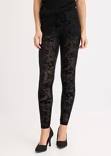 Leggings med burnout-look, bonprix