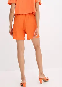 Jerseyshorts av lätt kräpp, bonprix