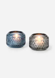 Värmeljushållare (2-pack), bonprix
