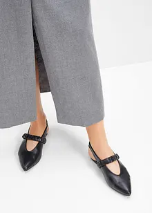 Ballerinaskor med slingback, bonprix