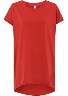 Lång topp i ren bomull, bonprix