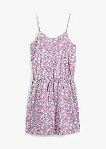 Jerseyklänning av ren bomull, bonprix