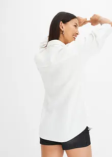 Skjortblus i muslin, bonprix