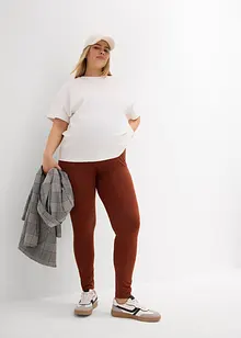 Mammaleggings med ekologisk bomull (2-pack), bonprix