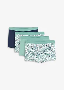 Boxertrosa med ekologisk bomull (4-pack), bonprix