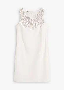 Fodralklänning med strass, bonprix